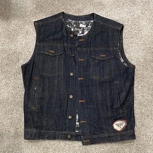 Dust / Biltwell Denim Motorcycle Vest